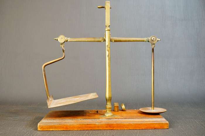 Antique Scale General Post office with Military Marks and Customs Stamps  **Good Condition**
