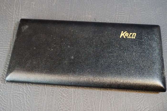 Vintage Kern Aarau Swiss High Precision Drawing Set In Original Box **Complete Excellent Condition**
