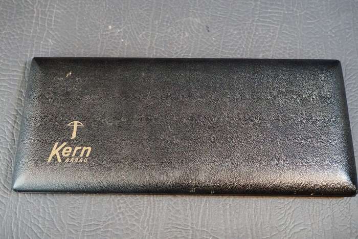 Vintage Kern Aarau Swiss High Precision Drawing Set In Original Box **Complete Excellent Condition**