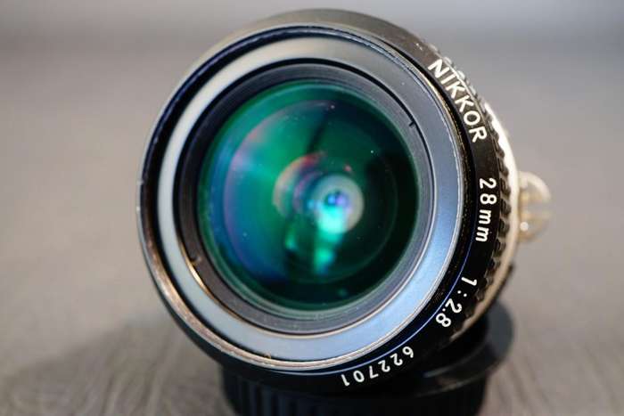 Nikon Nikkor 28mm F2.8 Lens in Nikon AI Mount  **Great Condition**