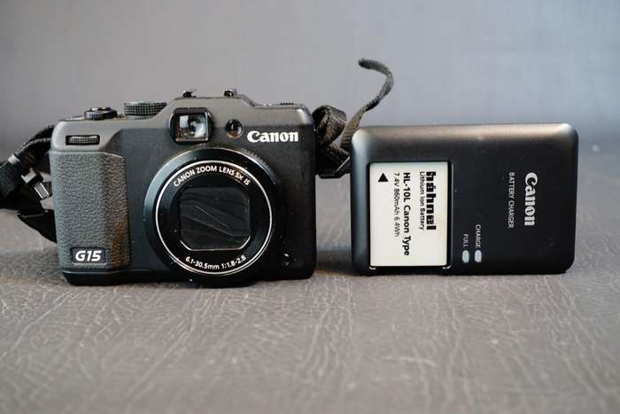 Canon PowerShot G15 12.1MP Compact Digital Camera **Good Condition**