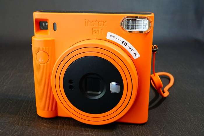 Fujifilm Instax SQUARE SQ1 Instant Camera - Terracotta Orange **Good Condition**