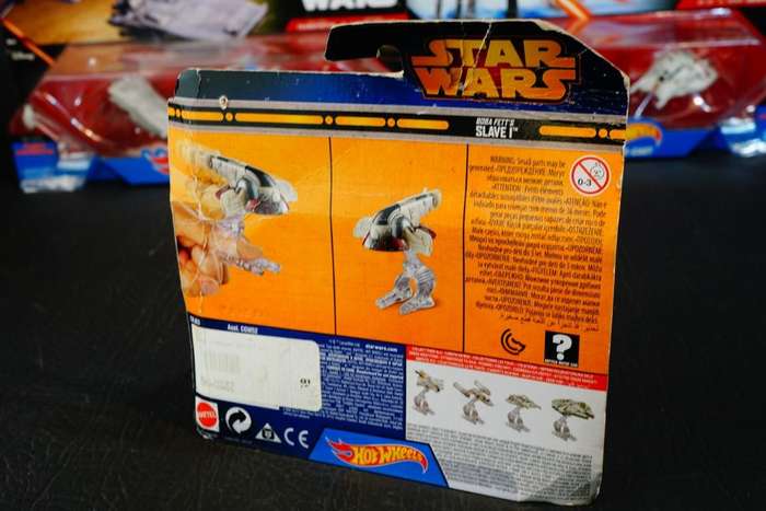 Star Wars Hot Wheels Collection in Packaging