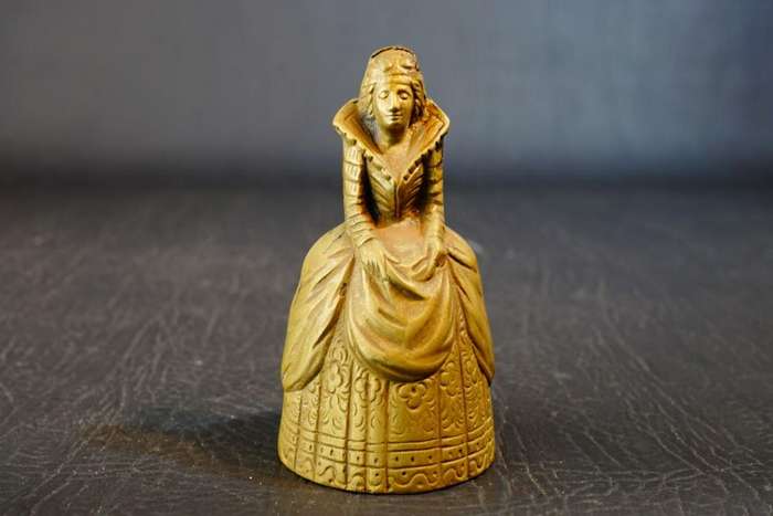 Vintage Brass Bell Antique Victorian Style Decor **Good Condition**