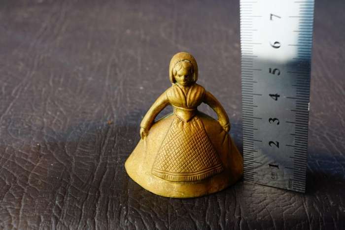 Vintage Brass Bell Antique Victorian Style Decor **Good Condition**