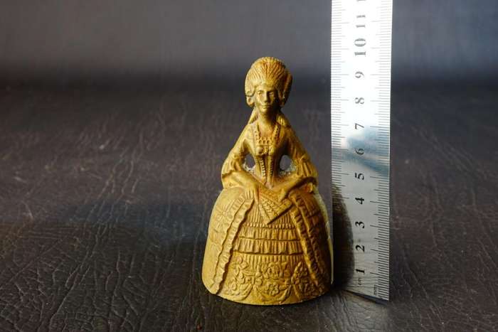 Vintage Brass Bell Antique Victorian Style Decor **Good Condition**