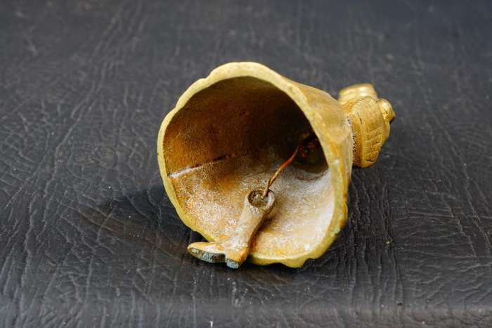 Vintage Brass Bell Antique Victorian Style Decor **Good Condition**
