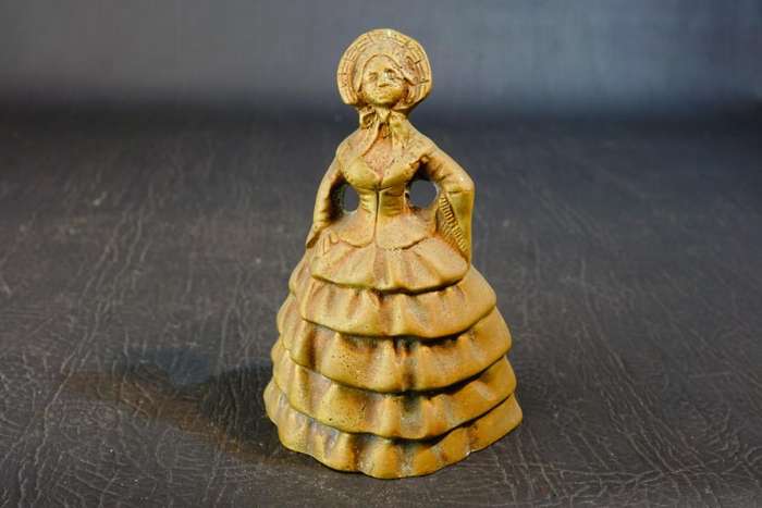 Vintage Brass Bell Antique Victorian Style Decor **Good Condition**