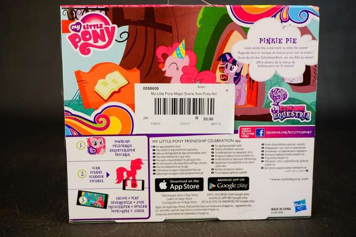 My Little Pony Rainbow Pinkie Pie Explore Equestria Magical Scene Hasbro 2015  **New Old Shop Stock*