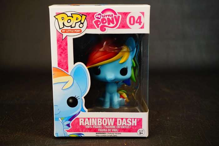 2013 Funko Pop My Little Pony Rainbow Dash #04 **New Old Shop Stock**