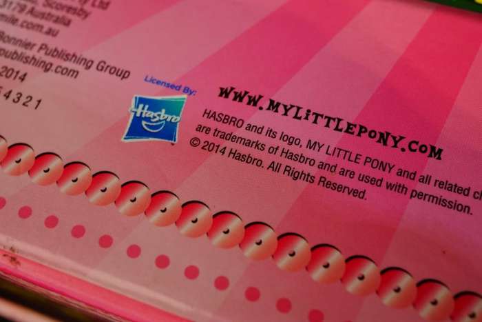 My Little Pony Jewlery Box of Books Hasbro *New Old Shop Stock*