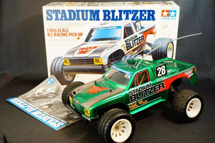 Original Tamiya 58106 Stadium Blitzer 1/10 RC Racing Truck **Great Condition**