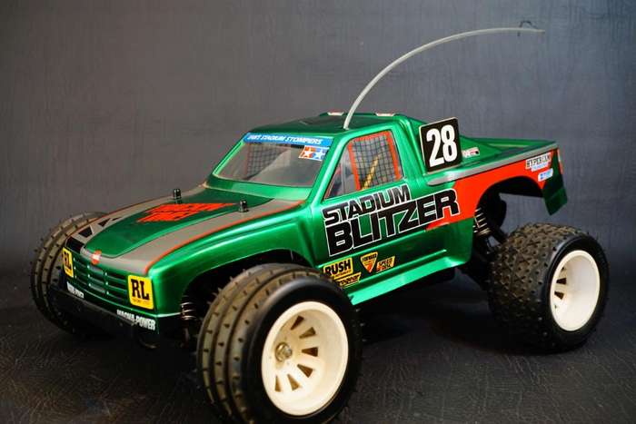 Original Tamiya 58106 Stadium Blitzer 1/10 RC Racing Truck **Great Condition**
