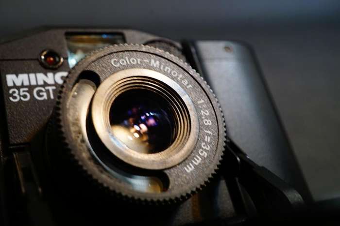 Minox 35 GT Film Camera with Minotar 35mm f2.8 Lens and Original Display Case **Great Condition**
