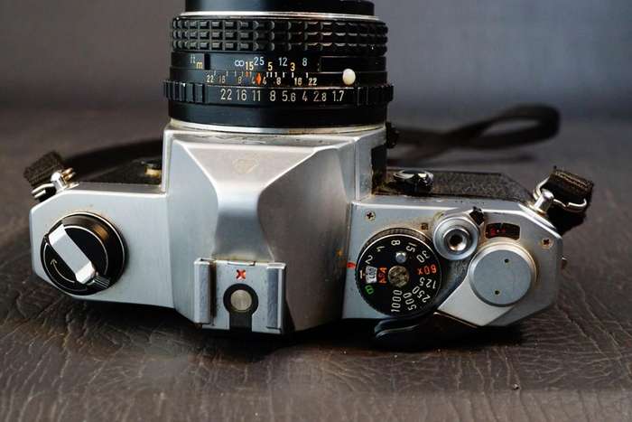 Pentax MX 35mm SLR Film Camera with Pentax 50mm F1.7 Lens  **Great Condition**