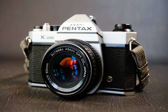 Pentax K1000 35mm SLR Film Camera with Pentax 50mm F1.7 Lens  **Great Condition**