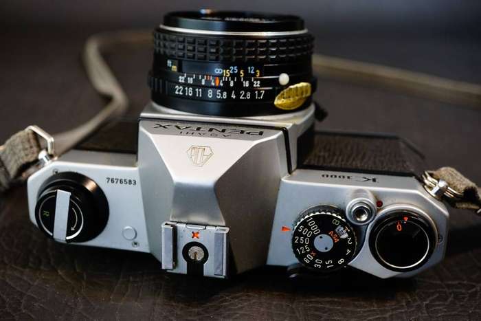 Pentax K1000 35mm SLR Film Camera with Pentax 50mm F1.7 Lens  **Great Condition**
