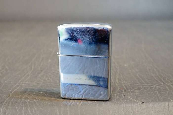 Zippo Stainless Steel with Chrome Finish  **Good Condition**