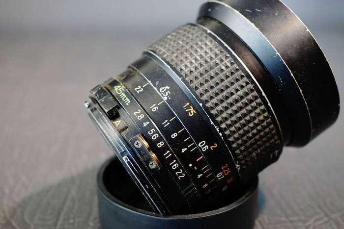 Mamiya Sekor C 45mm F2.8 Lens for M645 1000S Super Pro TL Cameras **Good Condition**
