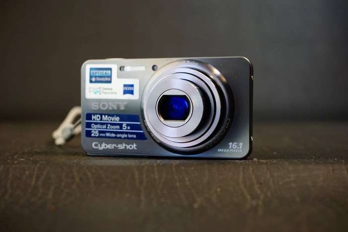 Sony Cyber-shot DSC-W570 Black 16.1MP Digital Camera 5x Zoom **Great Condition**