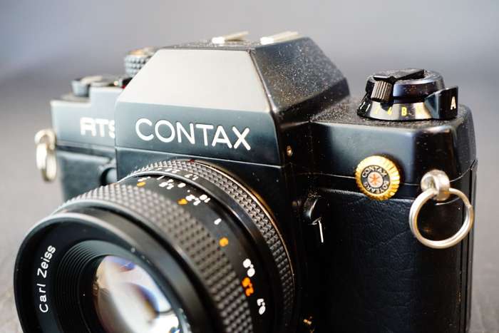 CONTAX RTS II 50 YEARS 50th Anniversary Film Camera with Zeiss 50mm F1.7 Lens **Excellent Condition*