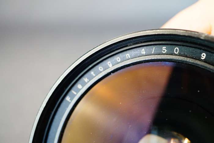 Carl Zeiss Flektogon 50mm F4 Medium Format lens in Pentacon Six Mount **Good Condition**