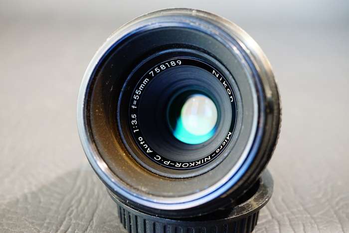 Nikon Micro-Nikkor-PC 55mm f3.5 Non-AI Manual Focus Lens Nikon F Mount **Good Condition**