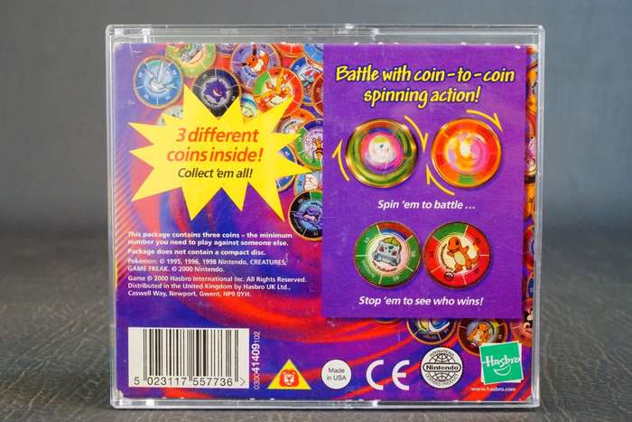 1999 Hasbro Pokemon Battling Coin Game **Great Condition**
