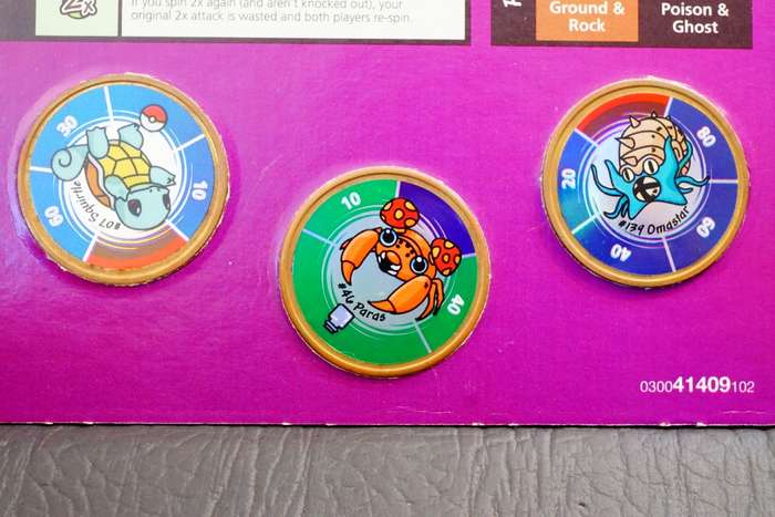 1999 Hasbro Pokemon Battling Coin Game **Great Condition**