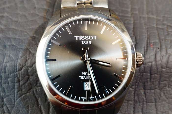 Tissot PR 100 Titanium Quartz Watch with 39MM Case **Great Condition**