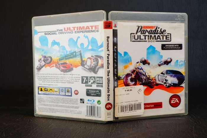 Burnout Paradise - Playstation 3 (PS3)
