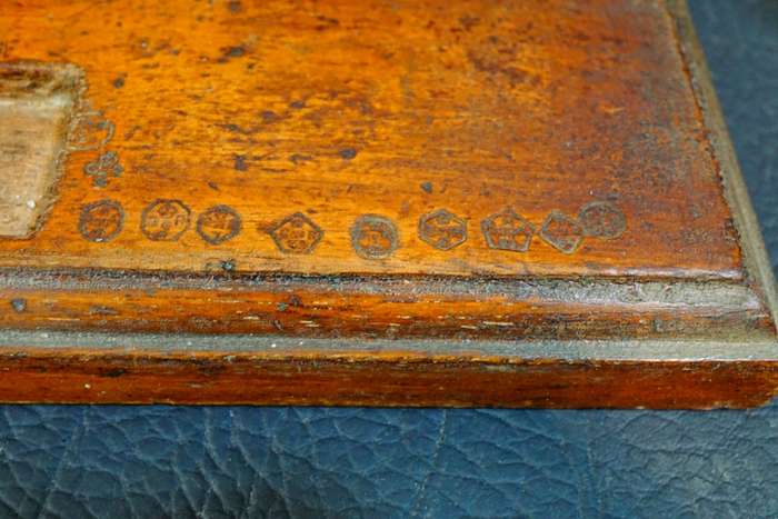 Antique Scale General Post office with Military Marks and Customs Stamps  **Good Condition**