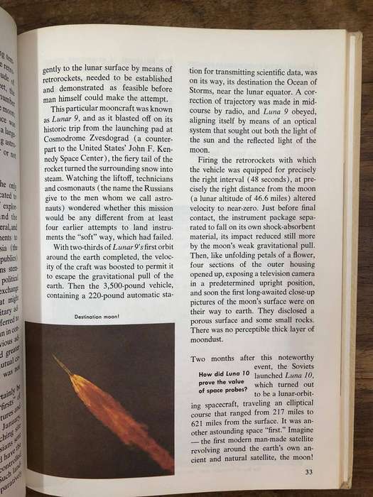 The Science Library Volume V The Moon, Planets and Stars (Hardcover with no dj)