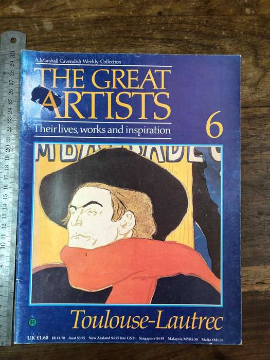 The Great Artists 6 (Toulouse-Lautrec) - A Marshall Cavendish Weekly Collection (Paperback)