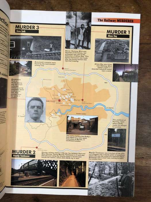 (Set of 98) Real-Life Crimes and how they were solved (Paperback magazines)