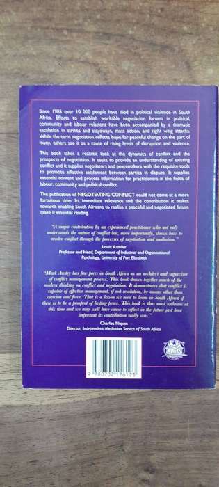 Negotiating Conflict - Mark Anstey (Paperback)