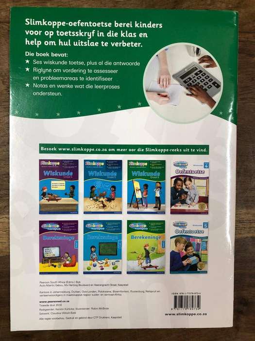 Wiskunde Graad 6 Oefentoetse - BJ Willemburg (Paperback)