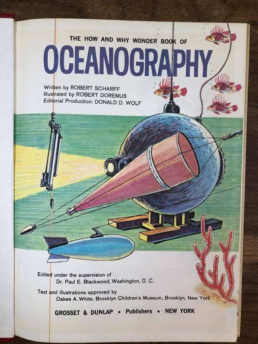 The Science Library Volume IV Oceanography, Chemistry and Human Body (Hardcover with no dj)