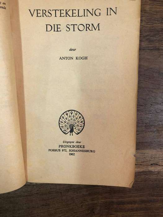 Verstekeling in die Storm - Anton Kogh (Paperback) Pronkboeke