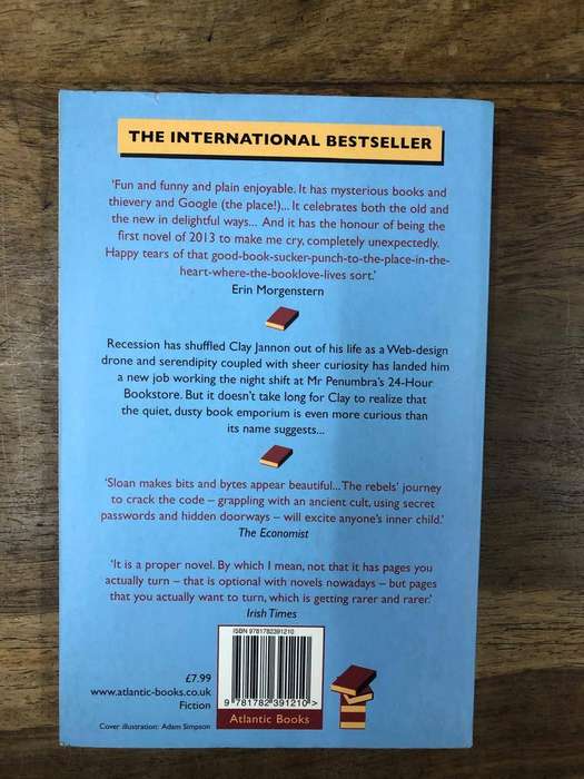 Mr Penumbra's 24-Hour Bookstore - Robin Sloan (Paperback)
