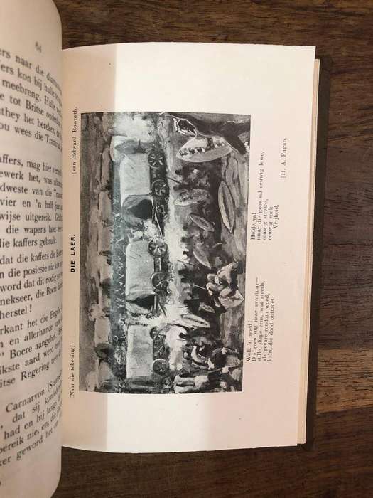 (First Edition) Naar Bloedrivier en Paardekraal - JA Smith (Hardcover with no dj)