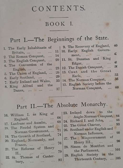 Nelsons School History - G. W. Prothero & M.A. & Litt.d. (Hard cover with no DJ)