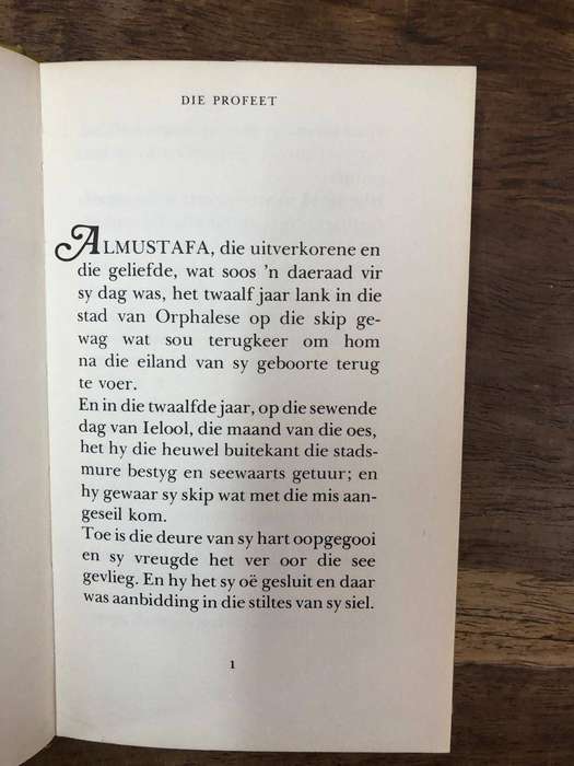 Die Profeet - Kahlil Gibran (Hardcover with dj)