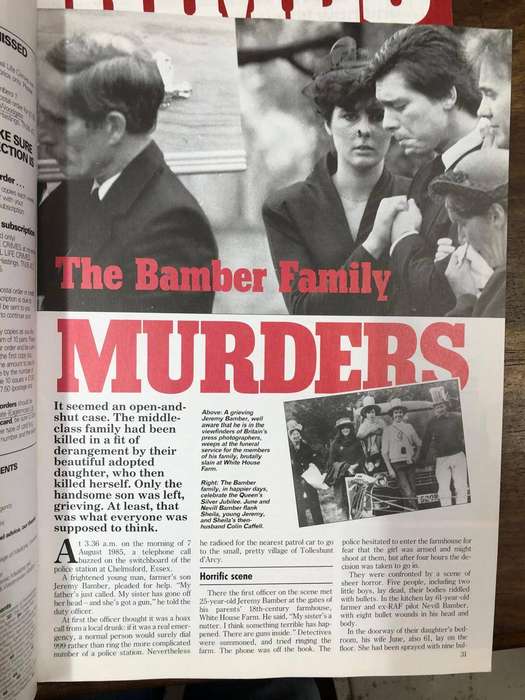 (Set of 98) Real-Life Crimes and how they were solved (Paperback magazines)