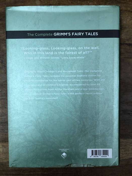 The Complete Grimm's Fairy Tales - Jacob Ludwig Carl Grimm and Wilhelm Carl Grimm (Hardcover with dj
