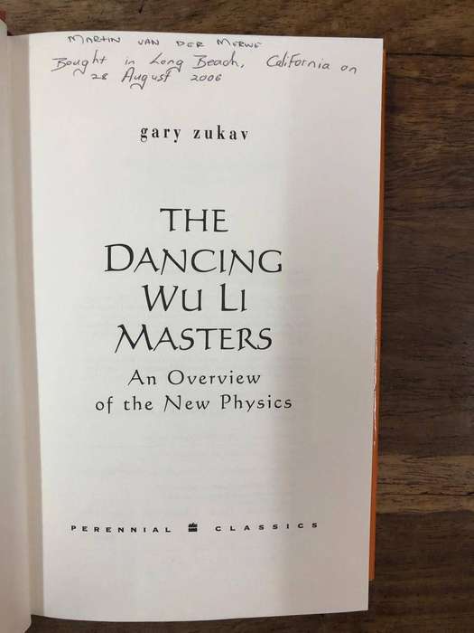 The Dancing Wu Li Masters - Gary Zukav (Hardcover with dj)