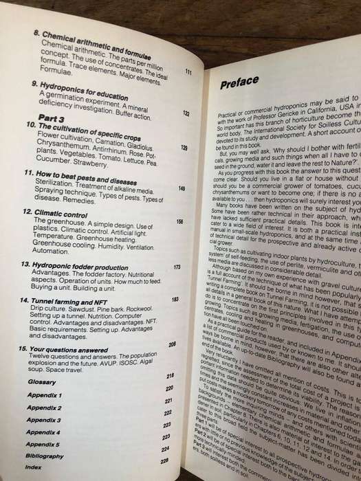 Hydroponics - Dudley Harris (Hardcover with no dj)
