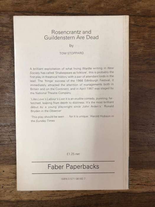 Rosencrantz and Guildenstern are Dead - Tom Stoppard (Paperback)