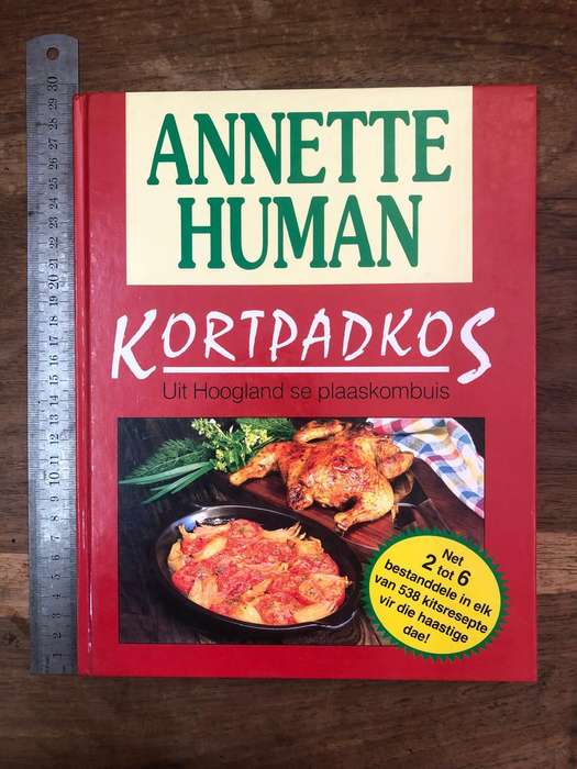 Kortpadkos - Annette Human (Hardcover book with no dj)