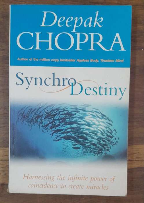 Synchro Destiny - Deepak Chopra (Paperback book with no dj)